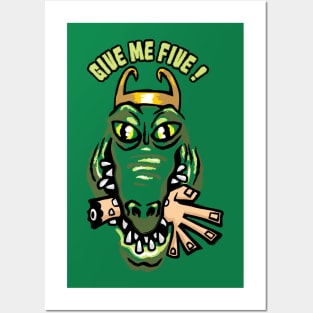 give me five Posters and Art